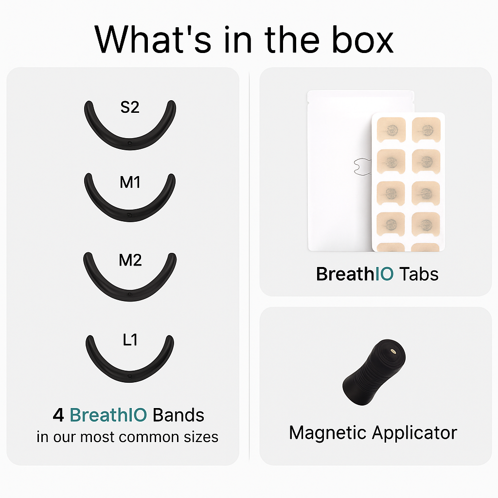 BreathIO Magnetic Nasal Band